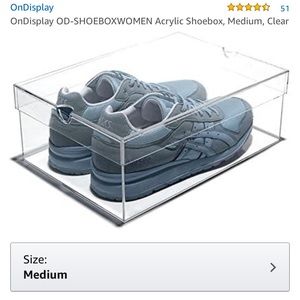 OnDisplay shoebox/storage container.